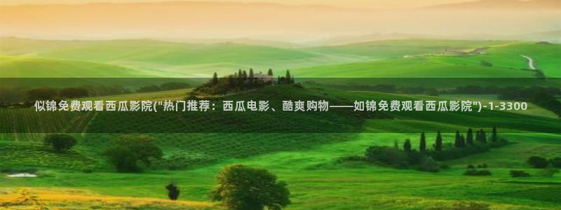 午夜剧院西瓜影院